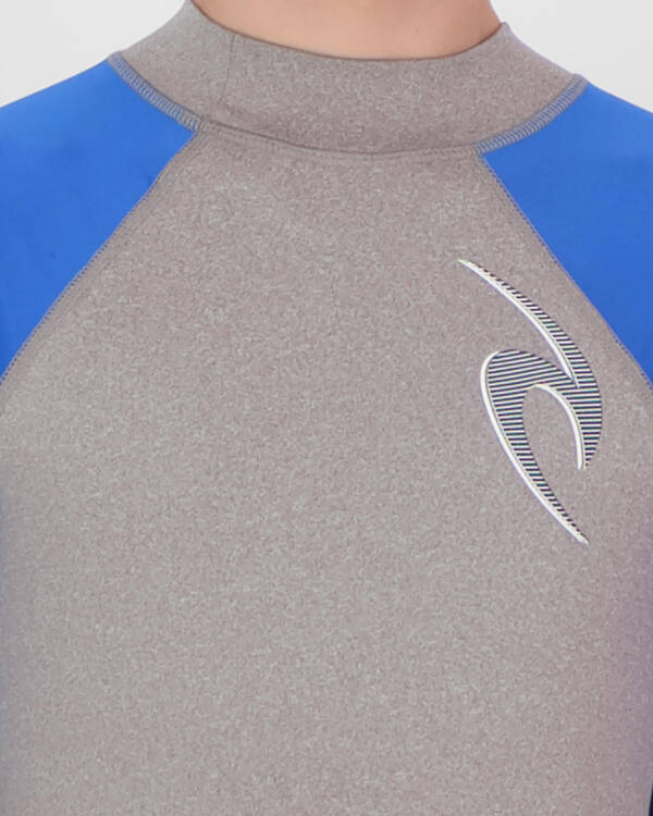 Rip Curl Boys Wave SS Rash Vest for Mens