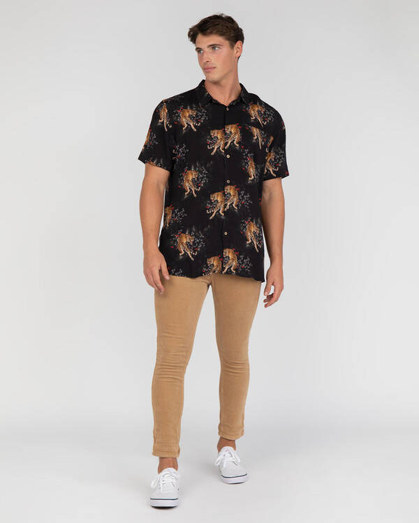 Lucid Temple Short Sleeve Shirt for Mens