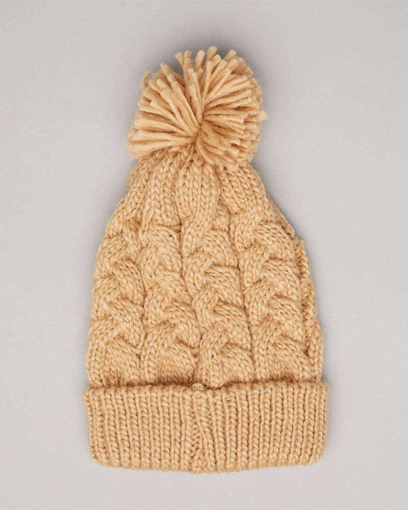 Used Pom Pom Beanie for Womens