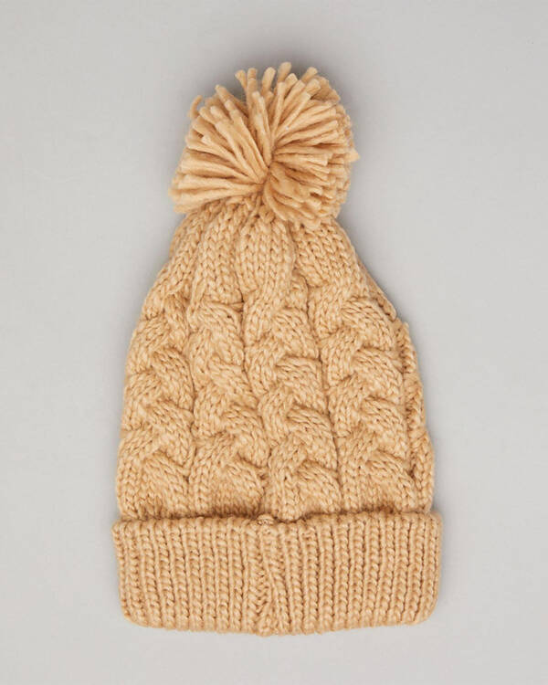 Used Pom Pom Beanie for Womens