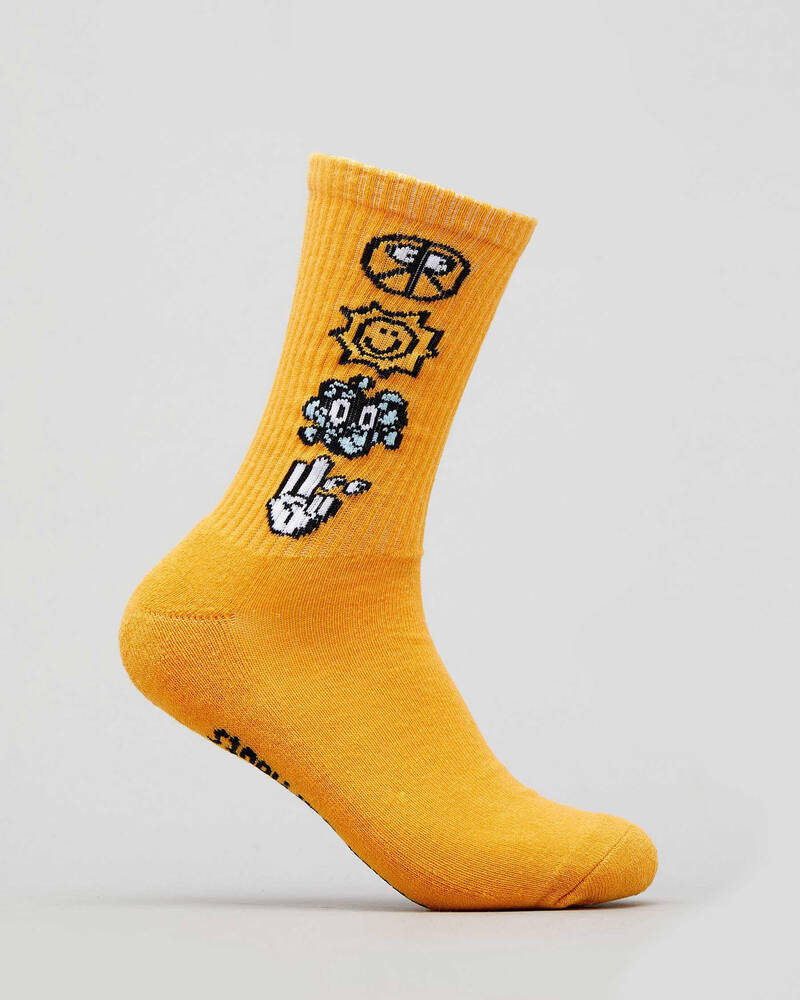 Afends Social Burnout Socks for Mens