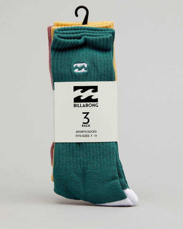 Billabong Wave Washed 3pk for Mens