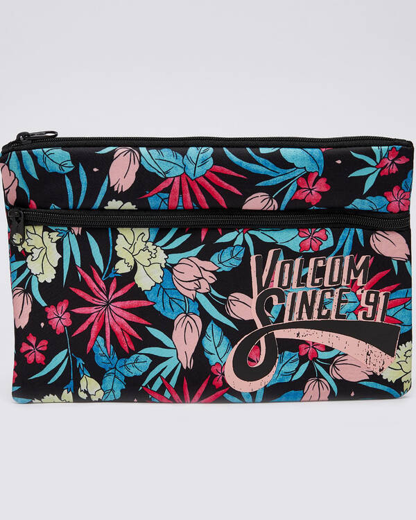 Volcom Patch Attack Pencil Case for Womens