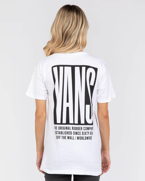 Vans Blocked In T-Shirt for Womens