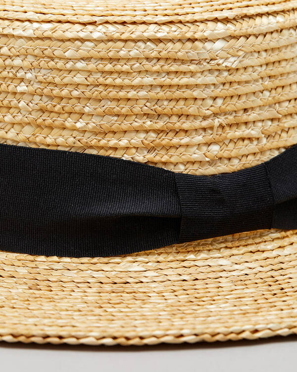 Mooloola Summer Boater Hat for Womens