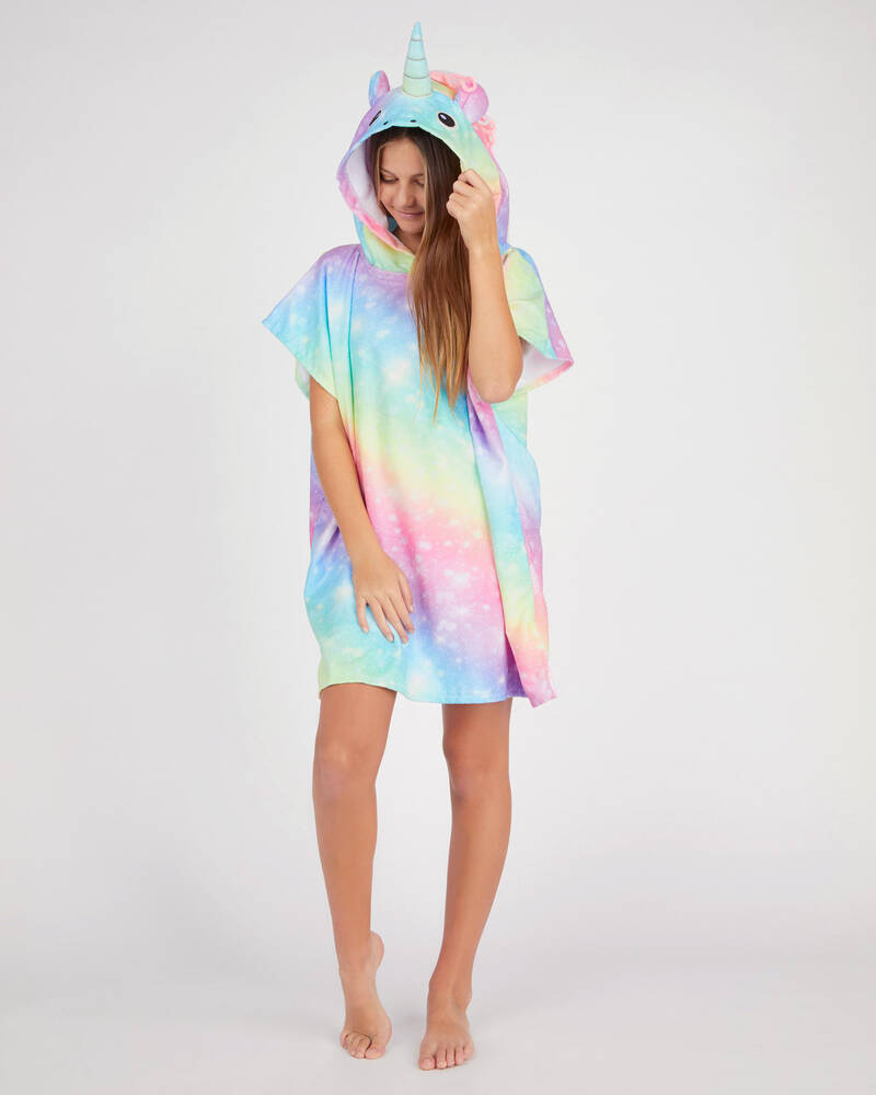 Topanga Unicorn Hooded Towel for Womens