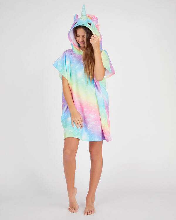 Topanga Unicorn Hooded Towel for Womens