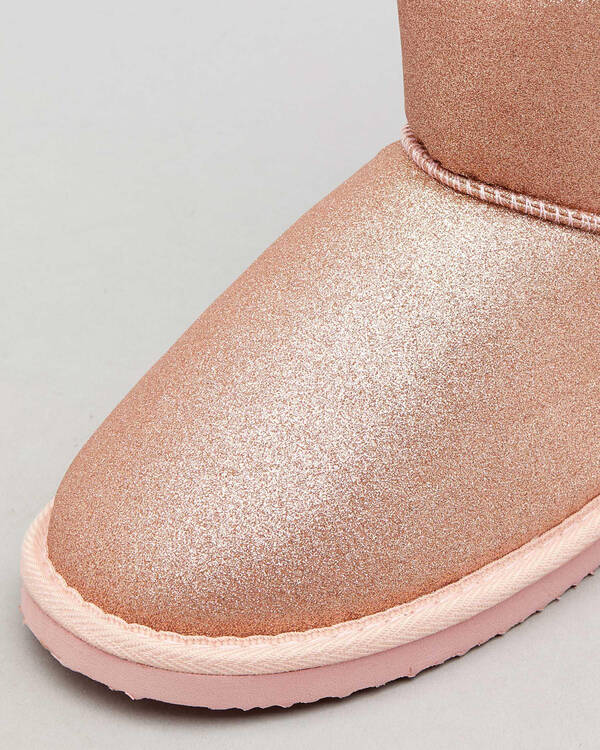 Mooloola Glitter Slipper Boots for Womens