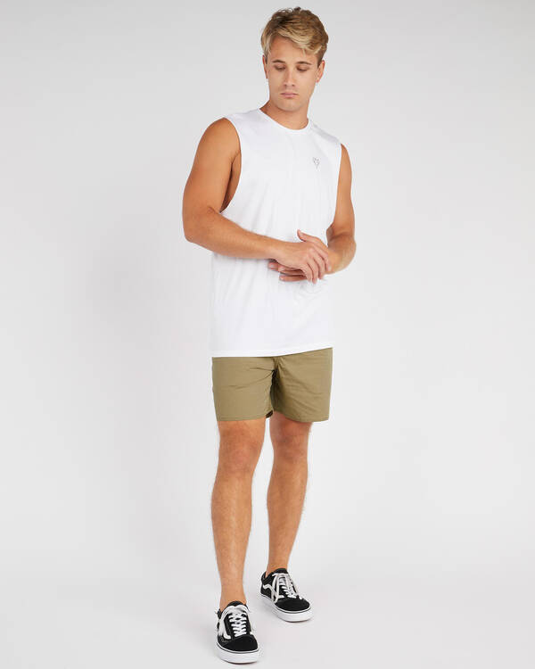 Afends Baywatch Basic Beach Short for Mens