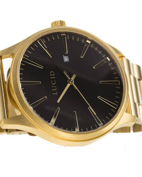 Lucid Shield Steel Watch for Mens