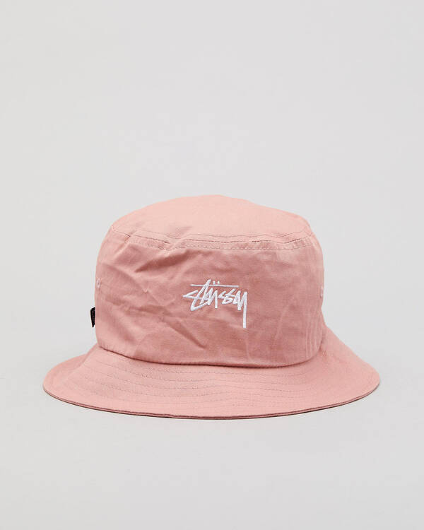 Stussy Stock Bucket Hat for Womens