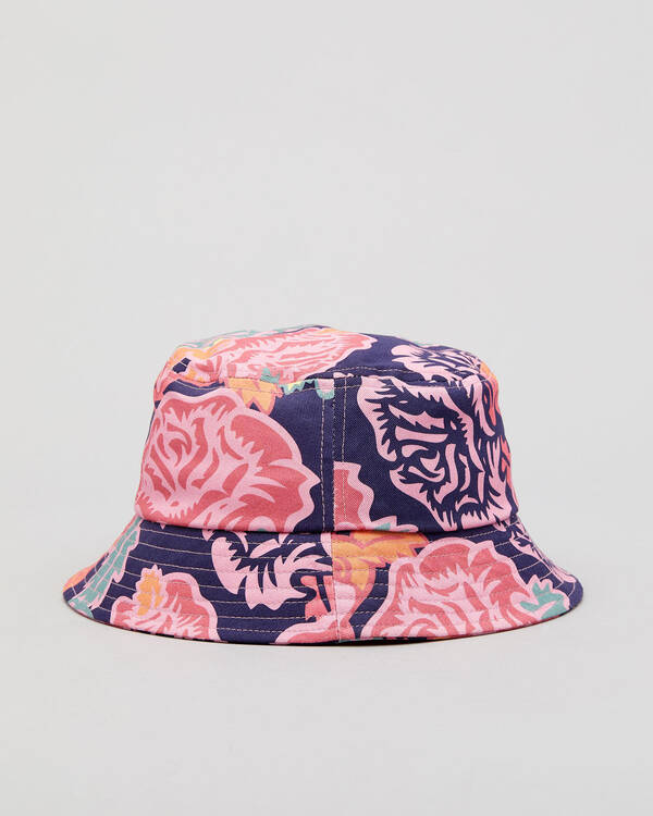 Santa Cruz Vintage Rose Bucket Hat for Womens