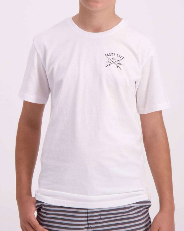 Salty Life Hooked T-Shirt for Mens