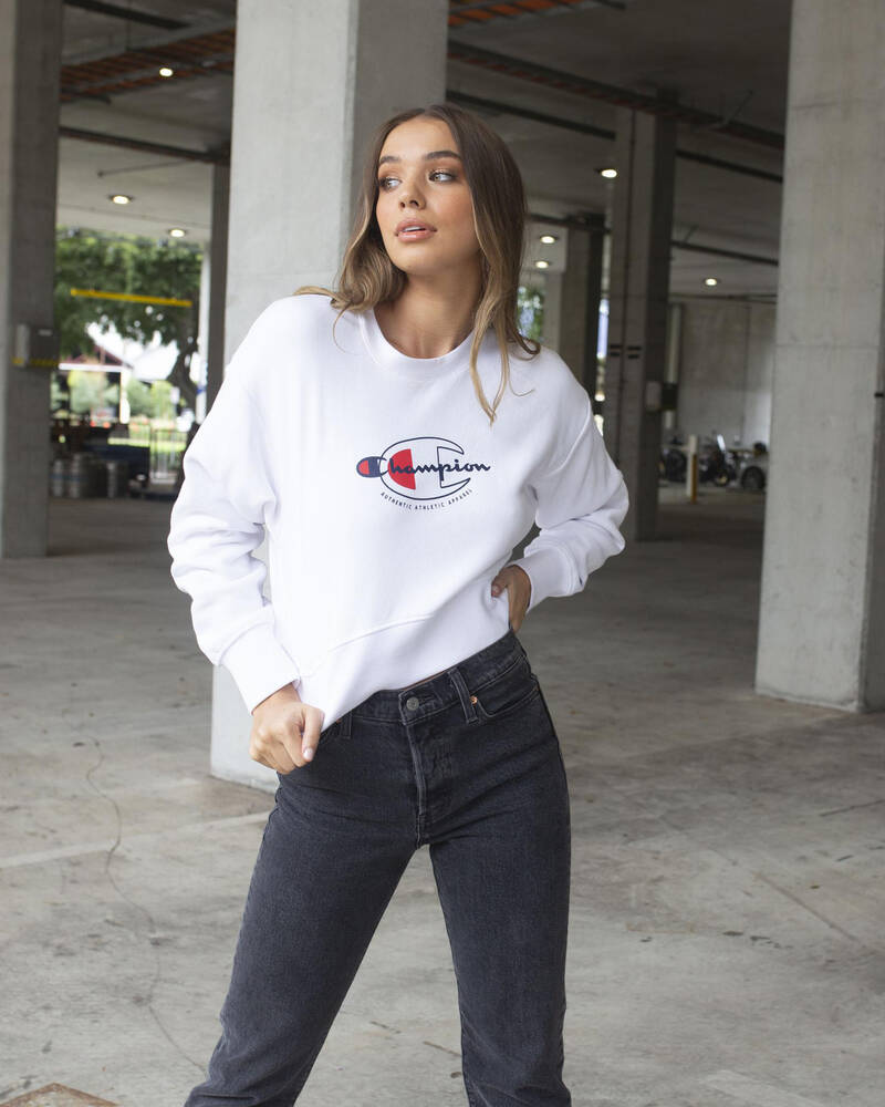 Champion Sporty Sweatshirt for Womens