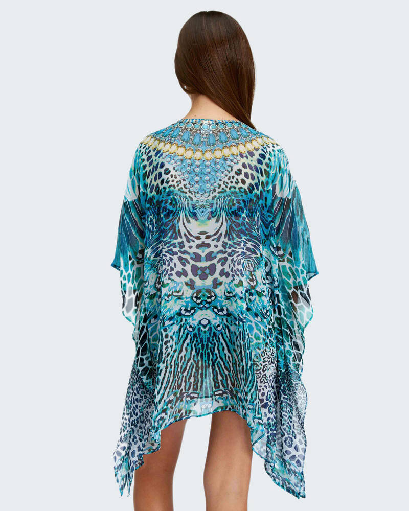 Kaiami Girls Macaw Kaftan Beach Cover for Womens