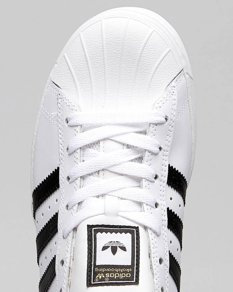 Adidas Womens Superstar Vulv ADV Shoes for Womens