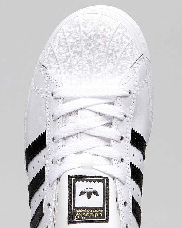 Adidas Womens Superstar Vulv ADV Shoes for Womens