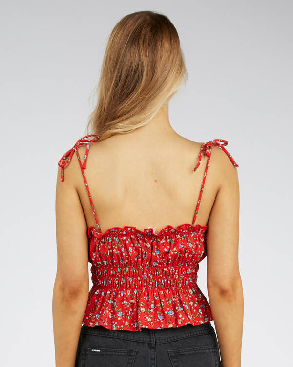 Mooloola Fresco Print Top for Womens