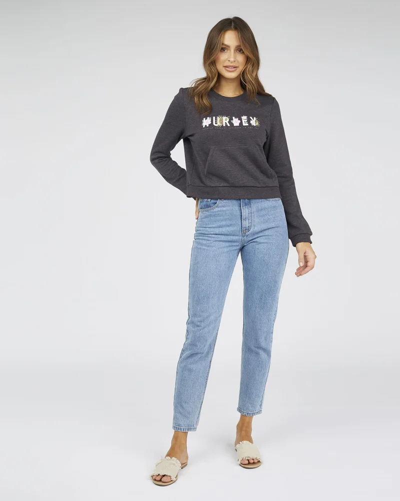 Hurley Flourish Perfect Sweatshirt for Womens