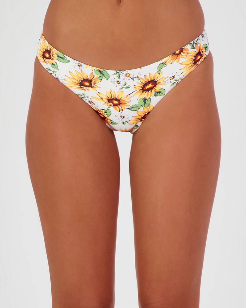 Topanga Sunflower Bikini Bottom for Womens