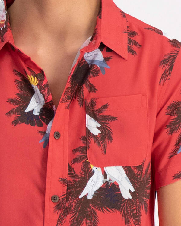 Skylark Flamin Galah Short Sleeve Shirt for Mens