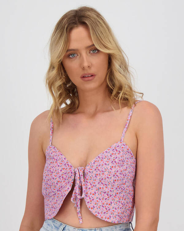 Into Fashions Farrow Crop Top for Womens