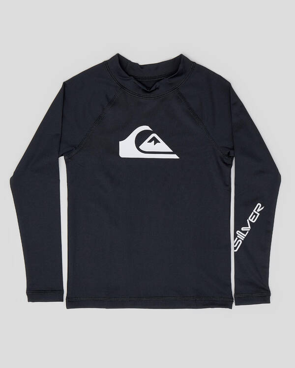 Quiksilver Toddlers' All Time Long Sleeve Rash Vest for Mens