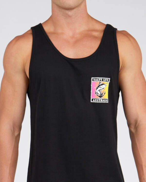 Salty Life Mirage Singlet for Mens