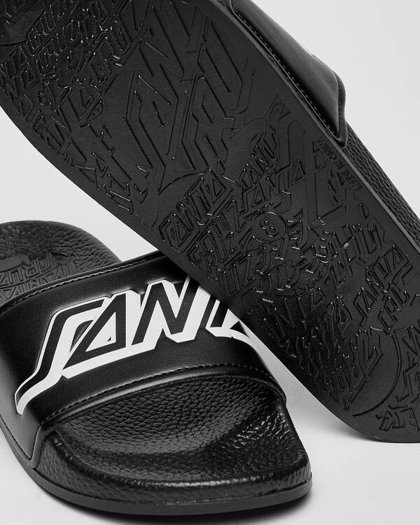 Santa Cruz Womens Classic Striped Slide Sandals for Womens