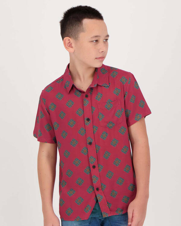 Skylark Boys Prism Short Sleeve Shirt for Mens