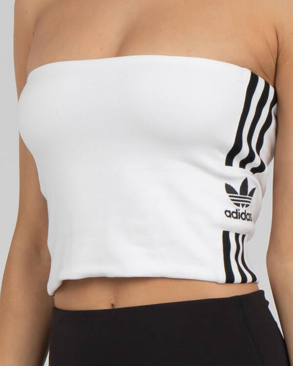 Adidas 3 Stripes Tube Top for Womens