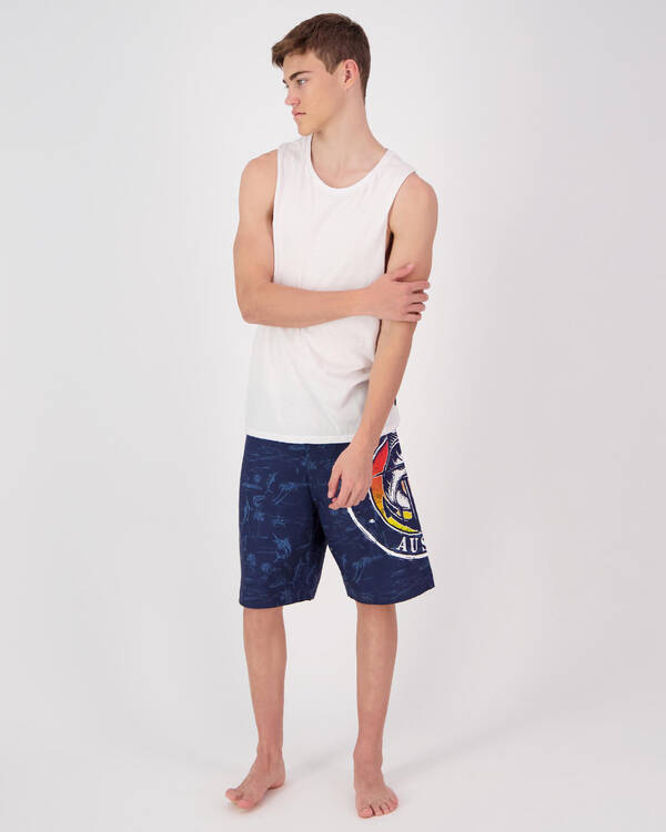 Salty Life Reflections Board Shorts for Mens