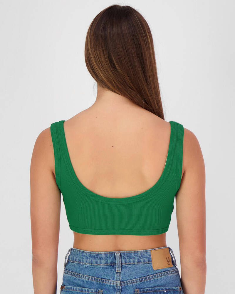 Adidas Tape Bralette for Womens
