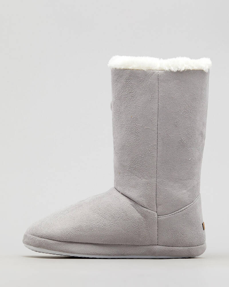 Sleepy Squirrel Jamie Slipper Boots for Womens