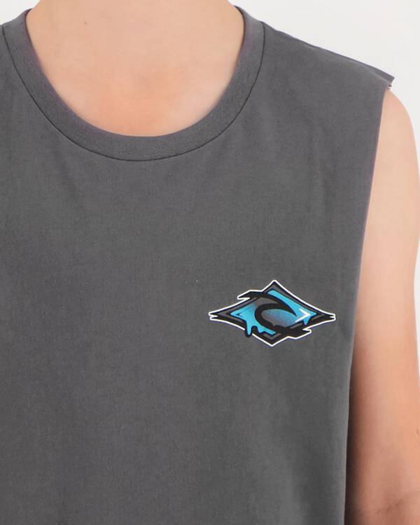 Rip Curl Boys Spike Diamond Muscle Tank for Mens