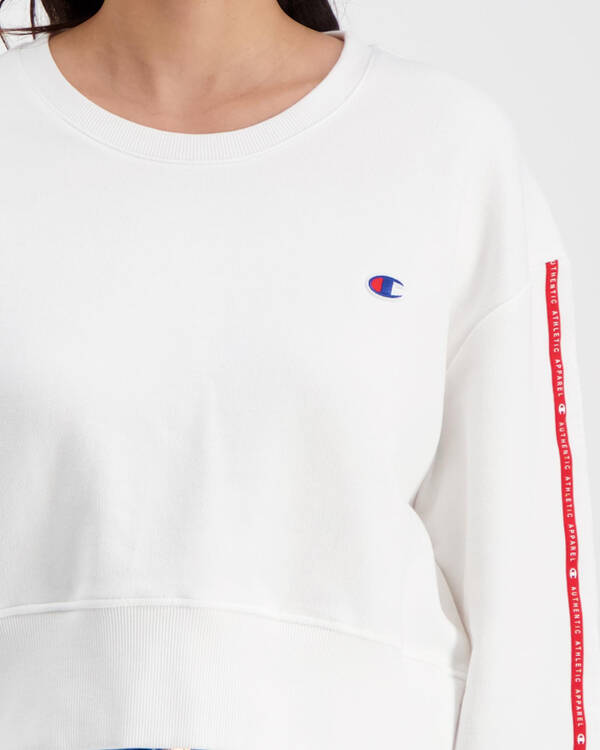 Champion ID Collection Tape Sweatshirt for Womens