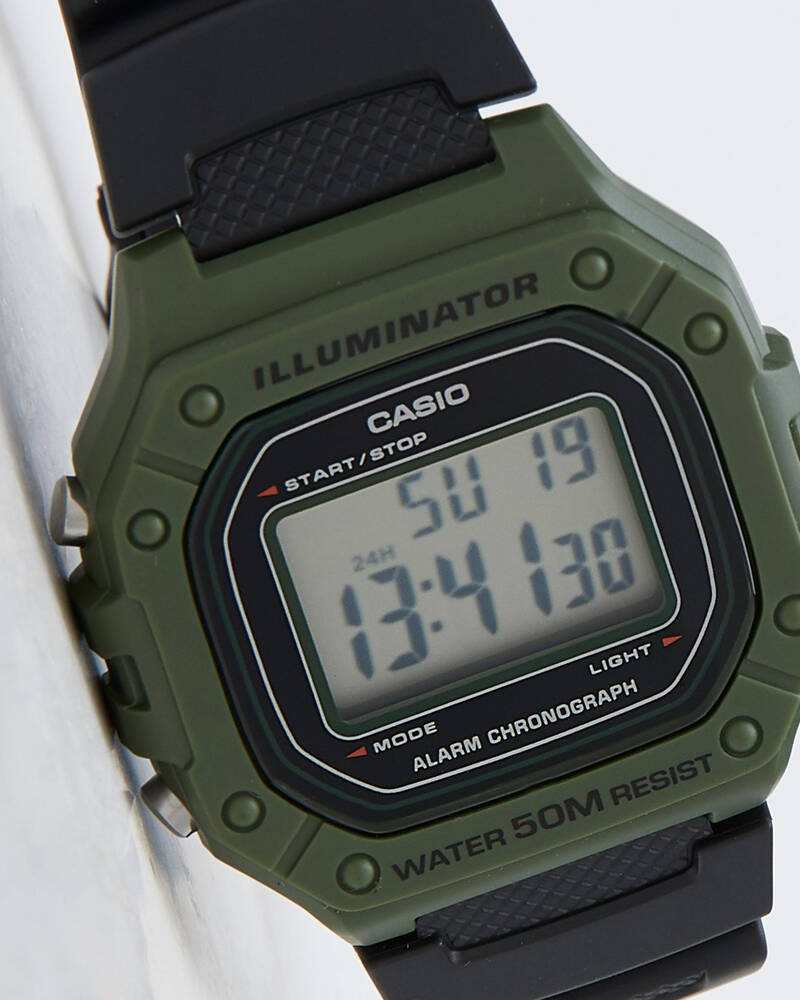 Casio W-218H-3A Digital Watch for Mens