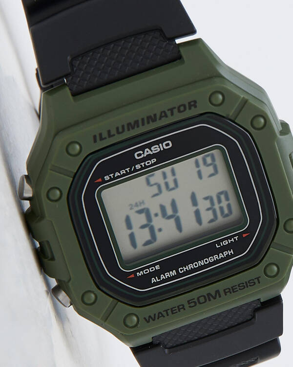 Casio W-218H-3A Digital Watch for Mens
