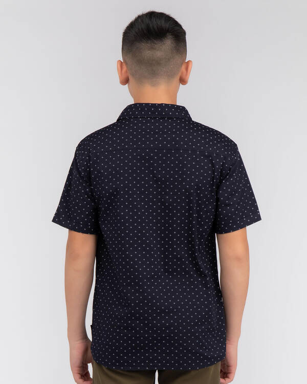 Lucid Boys' Atomic Short Sleeve Shirt for Mens