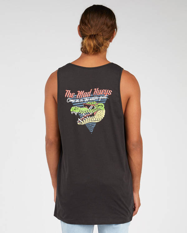 The Mad Hueys Big Croc Singlet for Mens