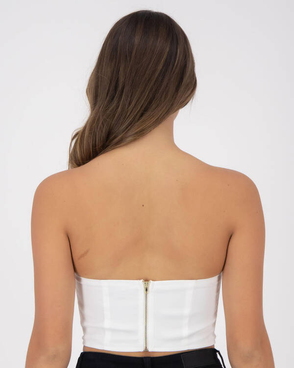 Ava And Ever Beautiful Day Bustier Top for Womens