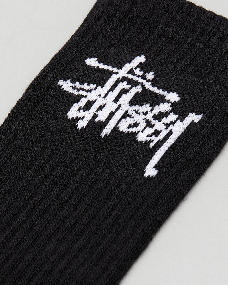 Stussy Graffiti Crew Sock 3pk for Mens