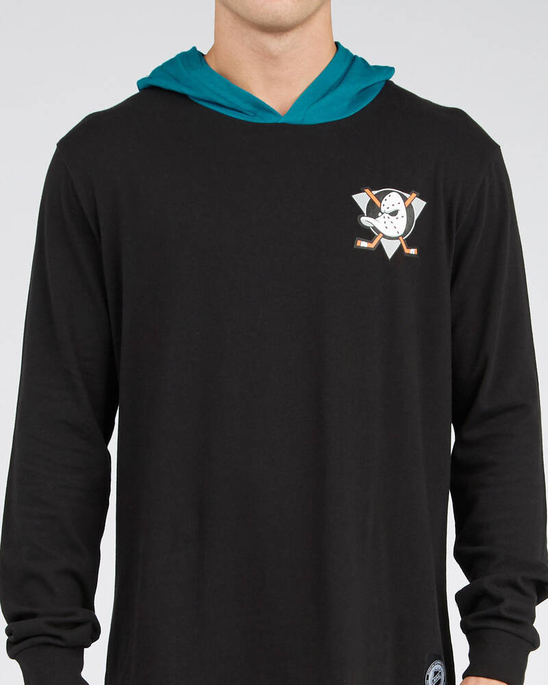 Majestic Upper Hooded Long Sleeve T-shirt for Mens