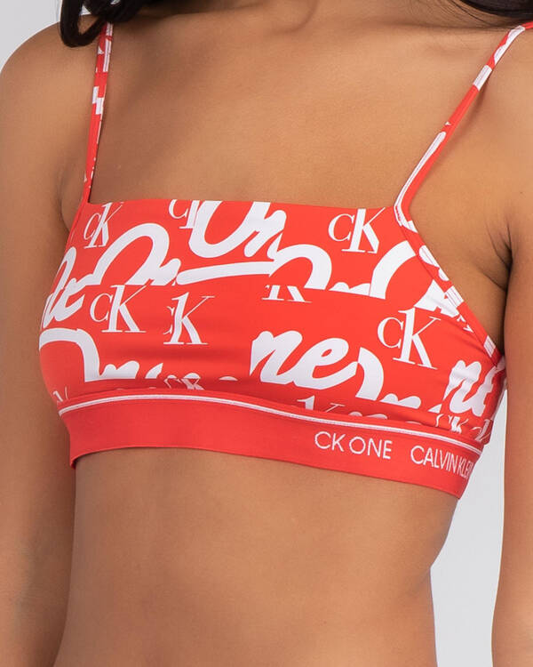 Calvin Klein Underwear Micro Unlined Bralette for Womens