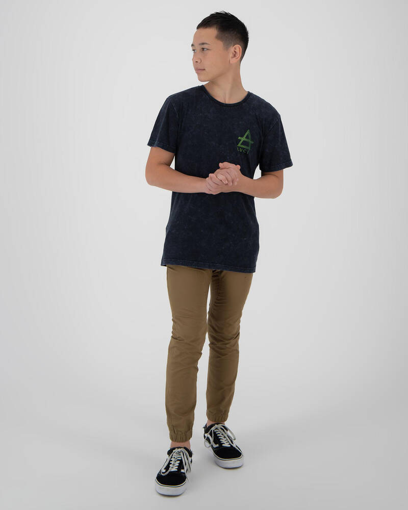 Lucid Boys Geomet Dimension T-Shirt for Mens