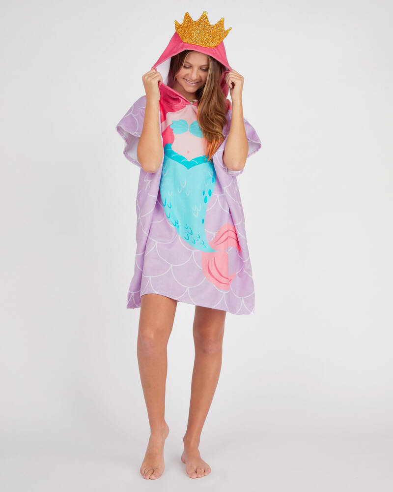 Topanga Mermaid Girl Hooded Towel for Womens