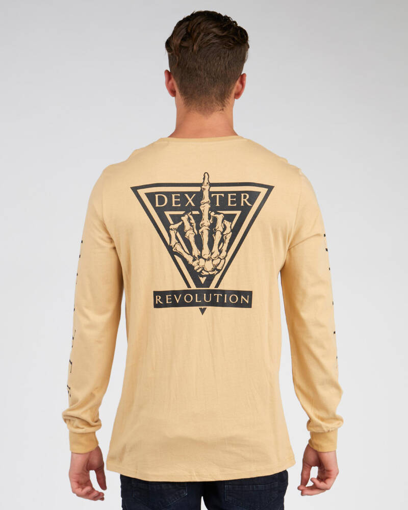 Dexter Fearless Long Sleeve T-Shirt for Mens