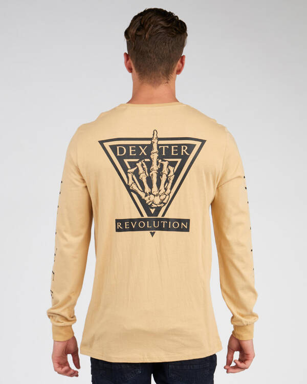 Dexter Fearless Long Sleeve T-Shirt for Mens
