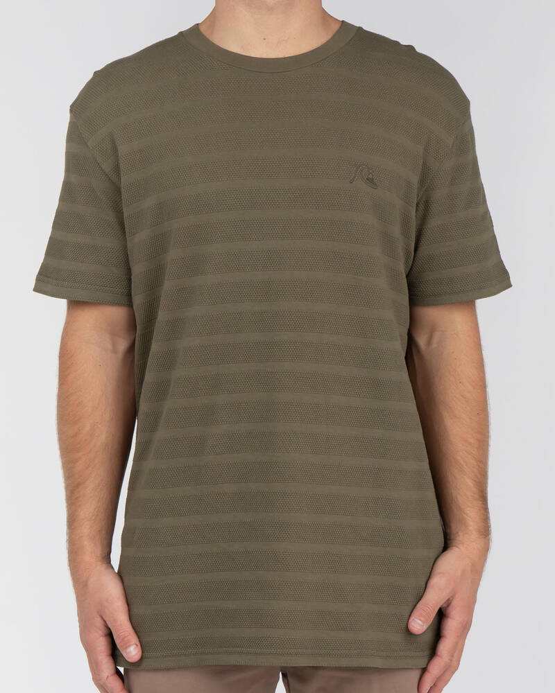 Quiksilver Jaquard T-Shirt for Mens