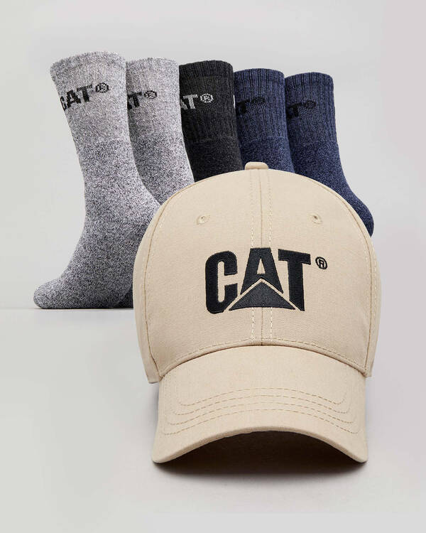 Cat Cap & Sock Pack for Mens